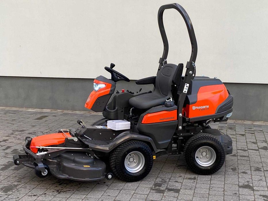 NOWY Rider traktorek kosiarka Husqvarna P 524X EFI z kosiskiem 137cm