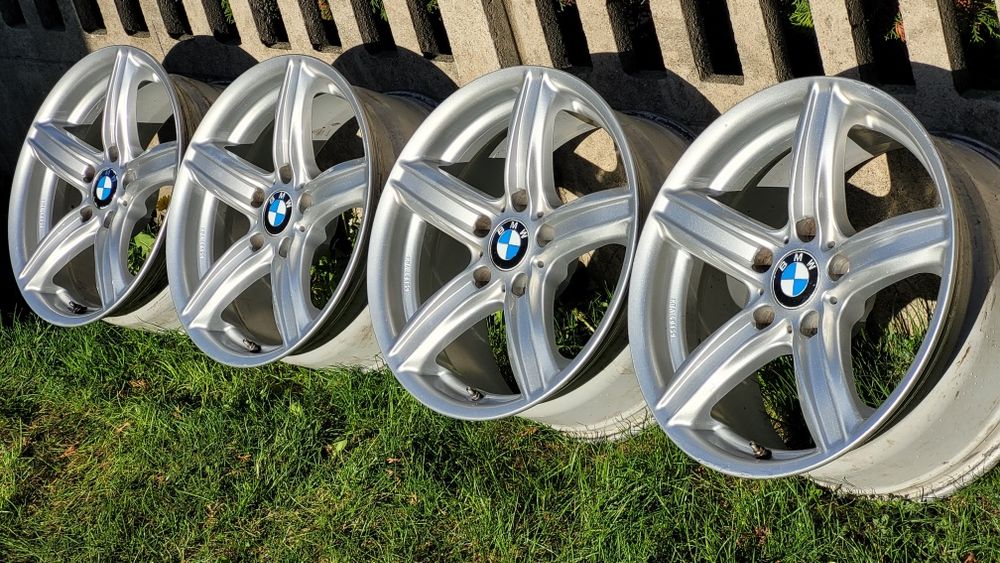Felgi alu 17 BROCK GERMANY 5X120 do serii 3 5 i 1 oryginalny lakier e36 e46 f10