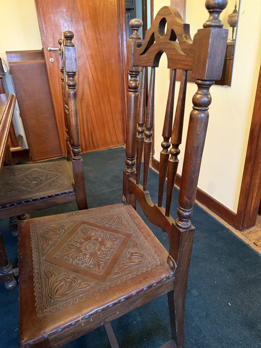 Conjunto Mobilia Sala Madeira Maciça