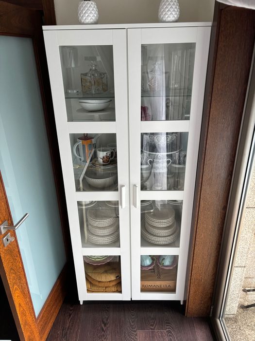 Vitrina BRIMNES Branca IKEA