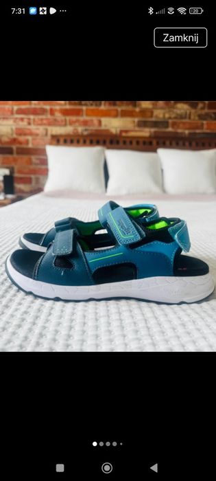 37 Sandały Superfit chłopięce