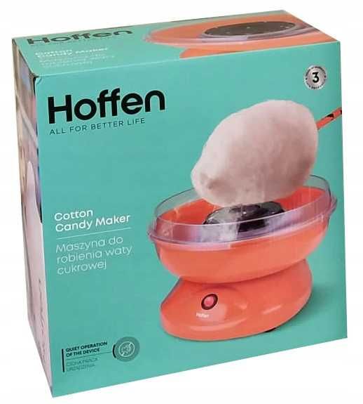 Urządzenie do waty cukrowej Hoffen HO-00096 pomarańcz 450W HALLOWEEN