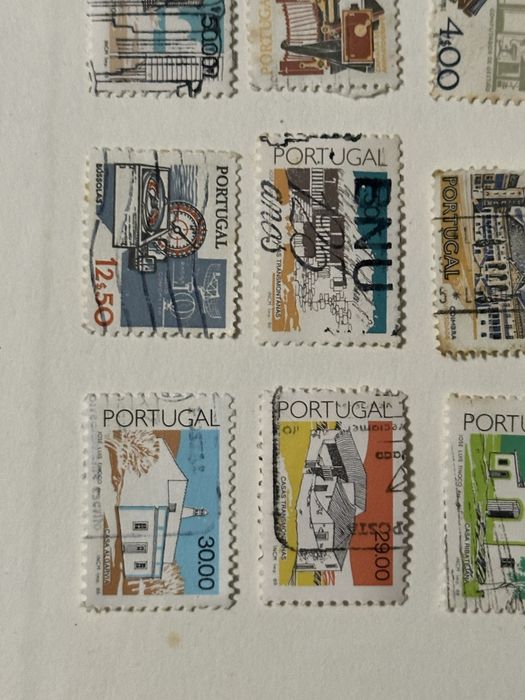 Selos Portugal antigos