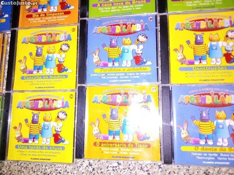 Conjunto de 16 Cds Aprendilândia