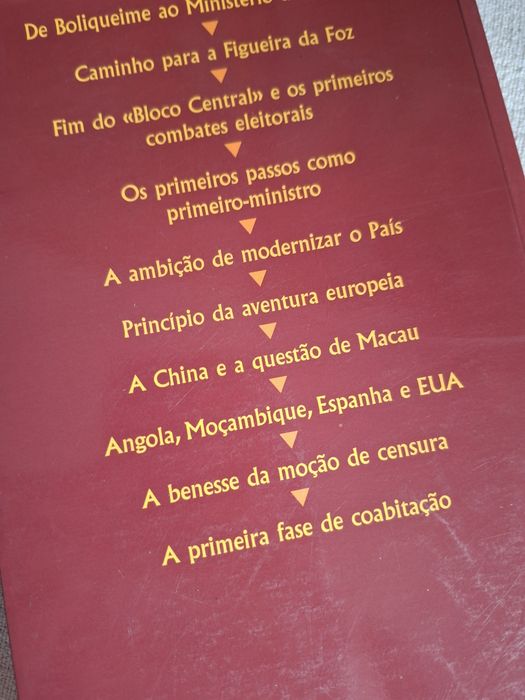 Autobiografia de Cavaco Silva dois volumes