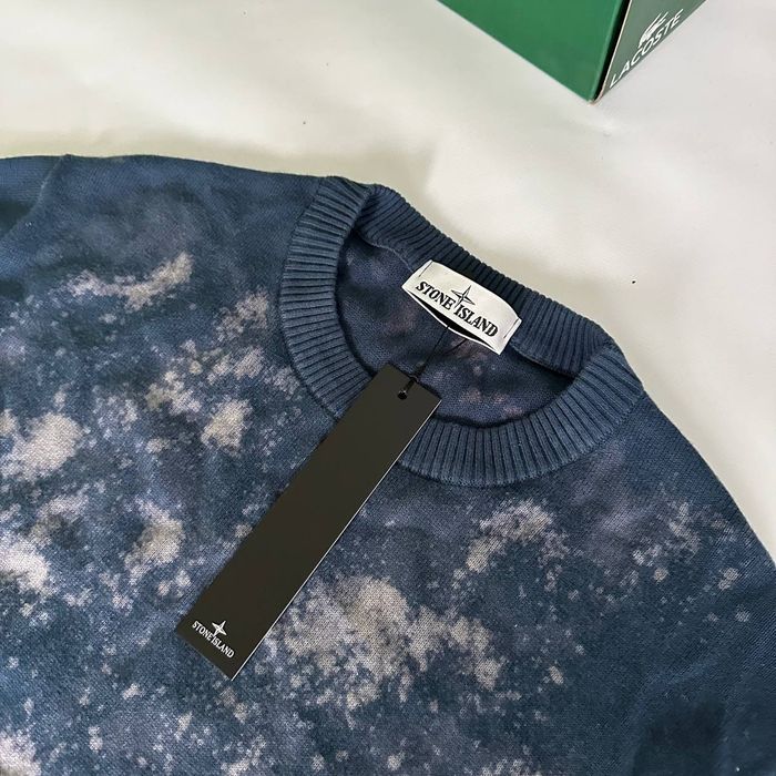 Легкий светр в стилі Stone Island off dye XS,S,M,L,XL