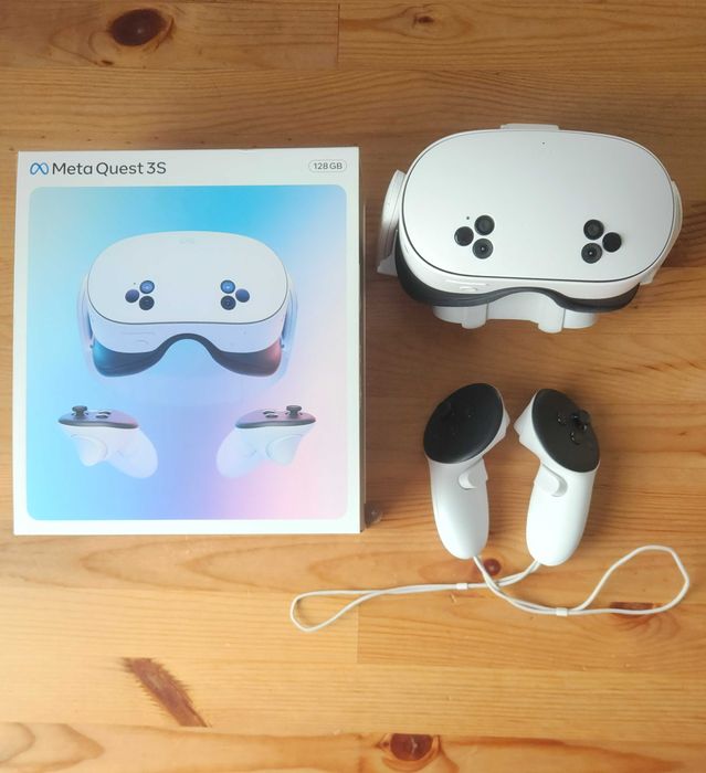  Quest 3S 128GB おまけ付き Meta Quest 3s 128gb gwarancja do 16.07 Warszawa Mokotów • OLX.pl