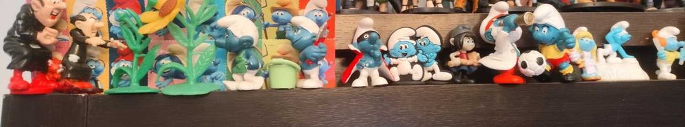 Mega Coleção Smurfs – Vintage Schleich (Peyo), Jakks e McDonald's