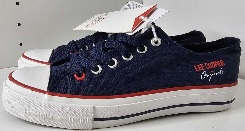 Trampki granatowe LEE COOPER originals. Rozmiar 37,42,43