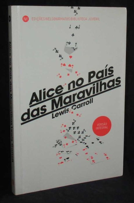 Livro Alice no país das maravilhas Lewis Carroll
