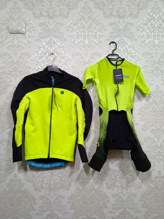 Odzież rowerowa UYN kombinezon kurtka rowerowa zestaw roz. M