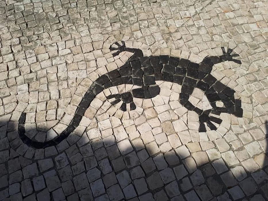 Calcadas pave lancil muto pedra