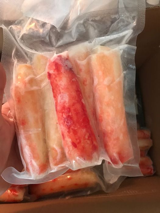 М’ясо королівського краба, фаланга , канадського краба