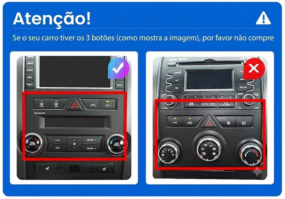 Rádio Android Junsun Kia Sorento 2 2009 a 2012 10" CarPlay 2/32GB Novo