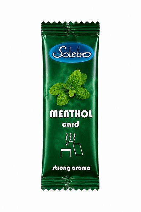 karta aromatyzująca do papierosów 1szt. MENTHOL SOLEBO