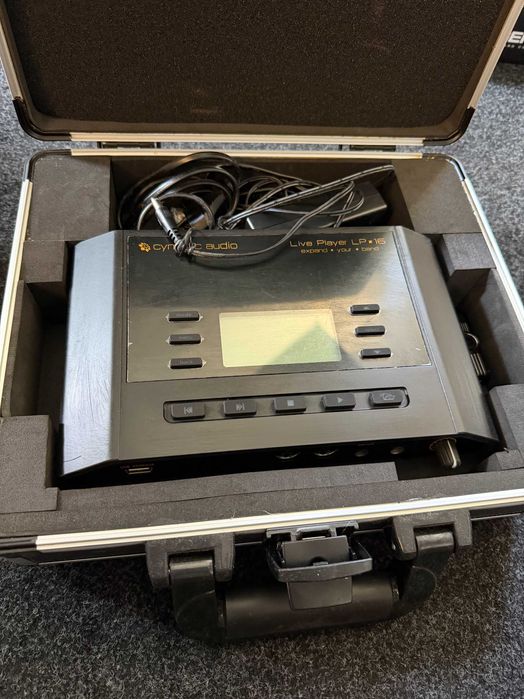 Cymatic Audio Live Player LP-16 + Case + Caixa Original Algueirão