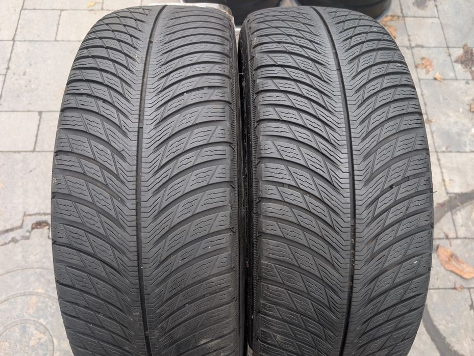 Пара зимних шин 235/60 R18 Michelin pilot alpin 5