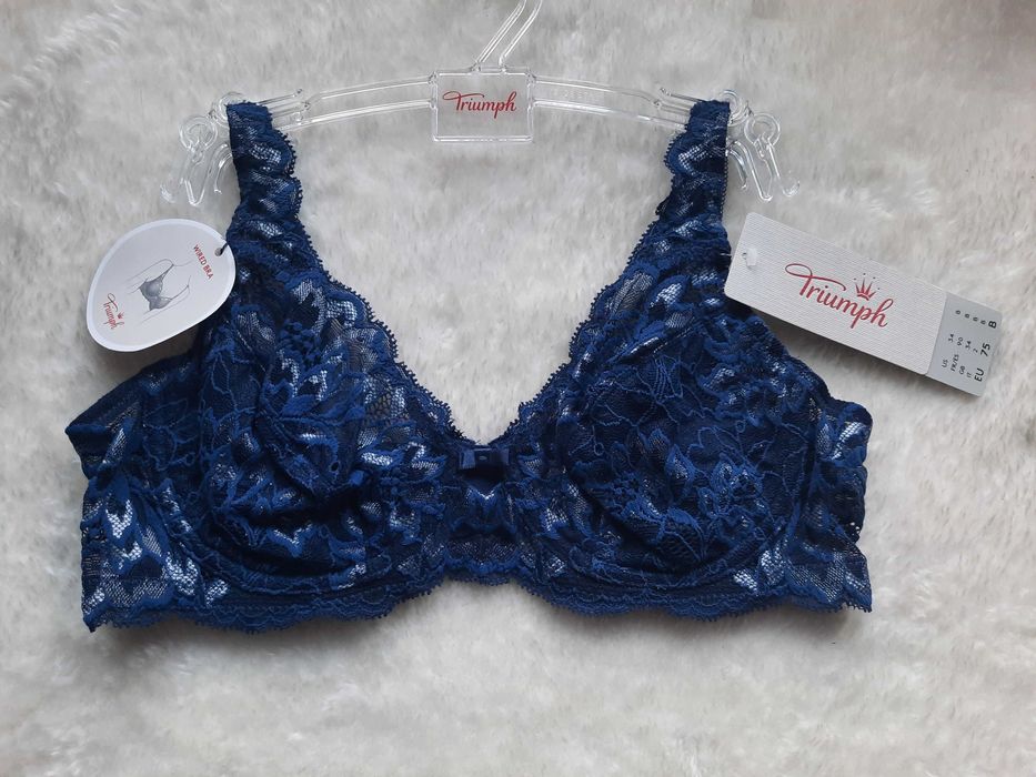 Biustonosz Triumph Amourette Charm W niebieski 75B