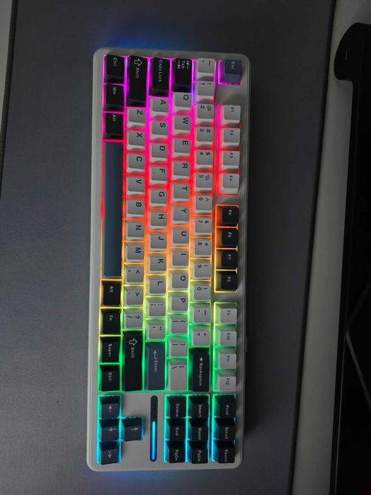 AULA F87Pro Klawiatura mechaniczna bezprzewodowa RGB bluetooth USB