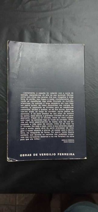 Manhã Submersa Vergílio Ferreira