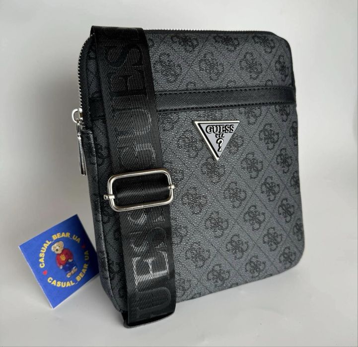 Чоловіча плоска барсетка, сумка GUESS Vezzola
