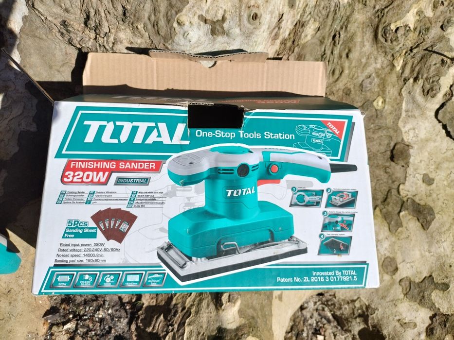 Lixadeira plana industrial da marca Total