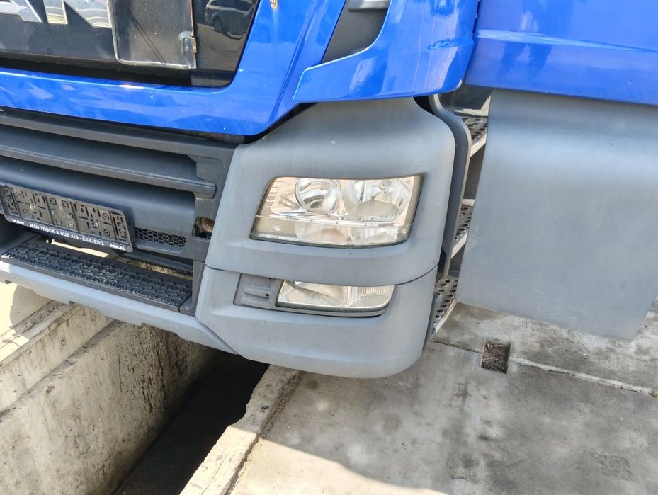Man TGS lewy przód narożnik lampa garnek halogen zderzak owiewki 2019 r