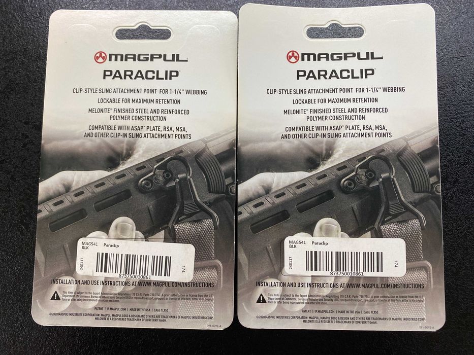 Антабка-кріплення Magpul Paraclip для ременя MS1/MS3. MAG541. Оригінал