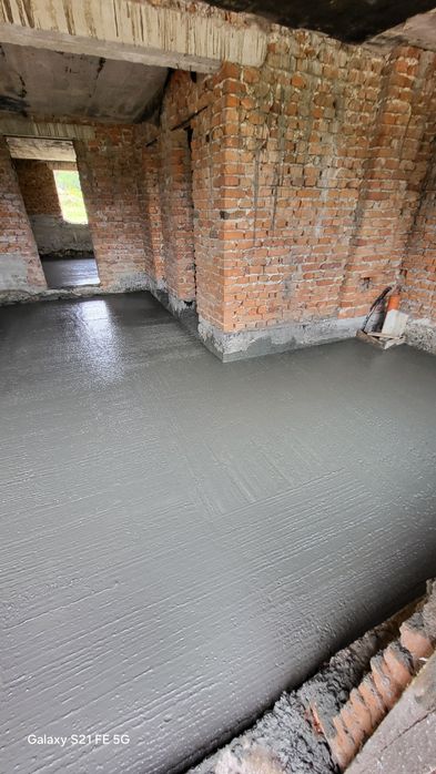 Бетонні роботи,Стяжки,Плити,Фундамент Львів