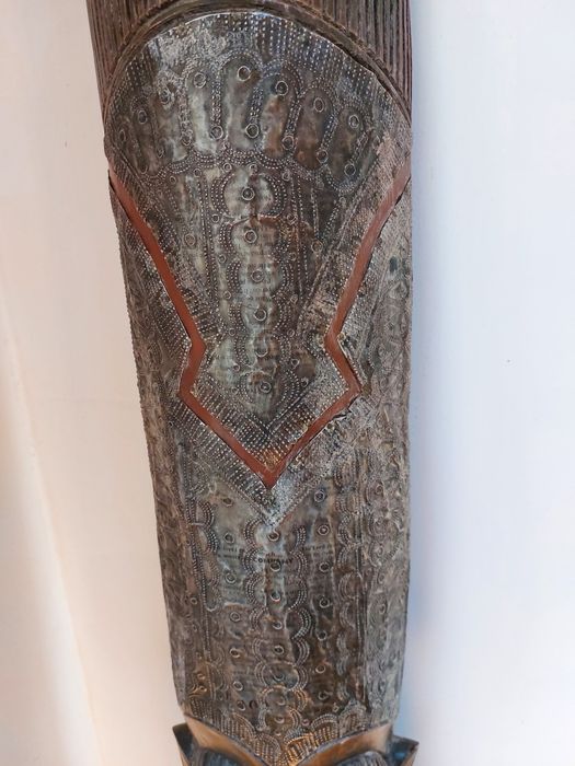 Peça de decoração africana
