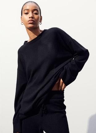 H&M кашемір 90% М светр кашеміровий