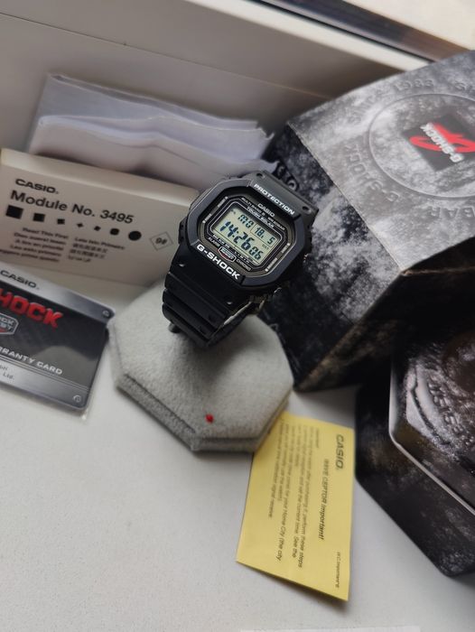 Casio G-Shock GW-5000u polska dystrybucja gwarancja tough solar multiband 6 screw back