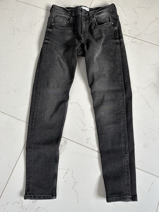Spodnie dżinsowe Zara czarne