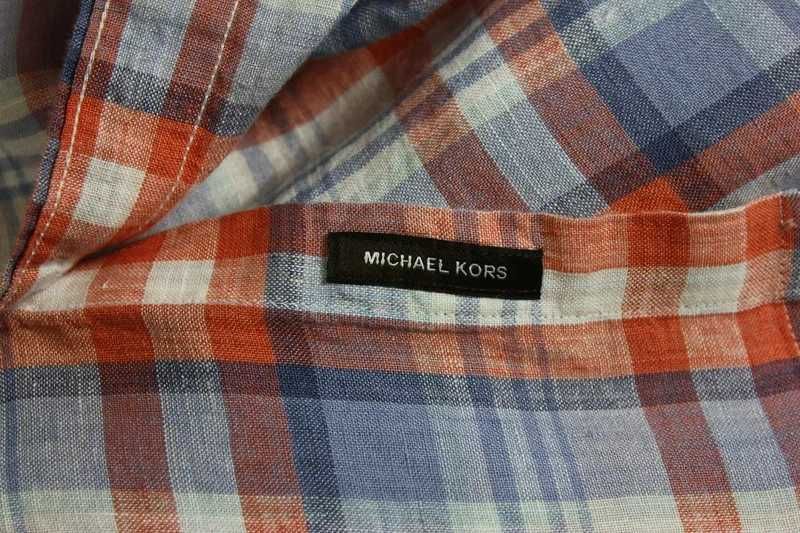 Lniana koszula Michael Kors XL classic fit len 100%