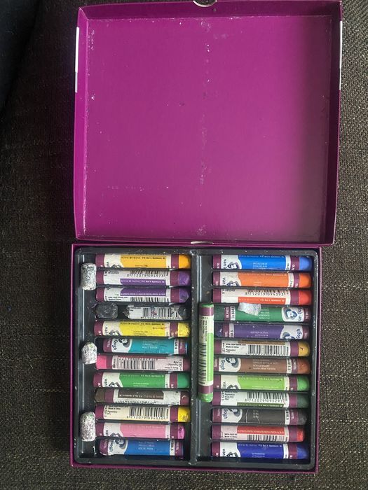 Tintas a oleo + aditivo