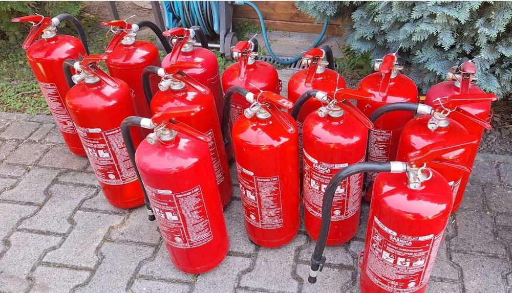 2x Gaśnica proszkowa 6kg ABC+E z legalizacją i gwarancją