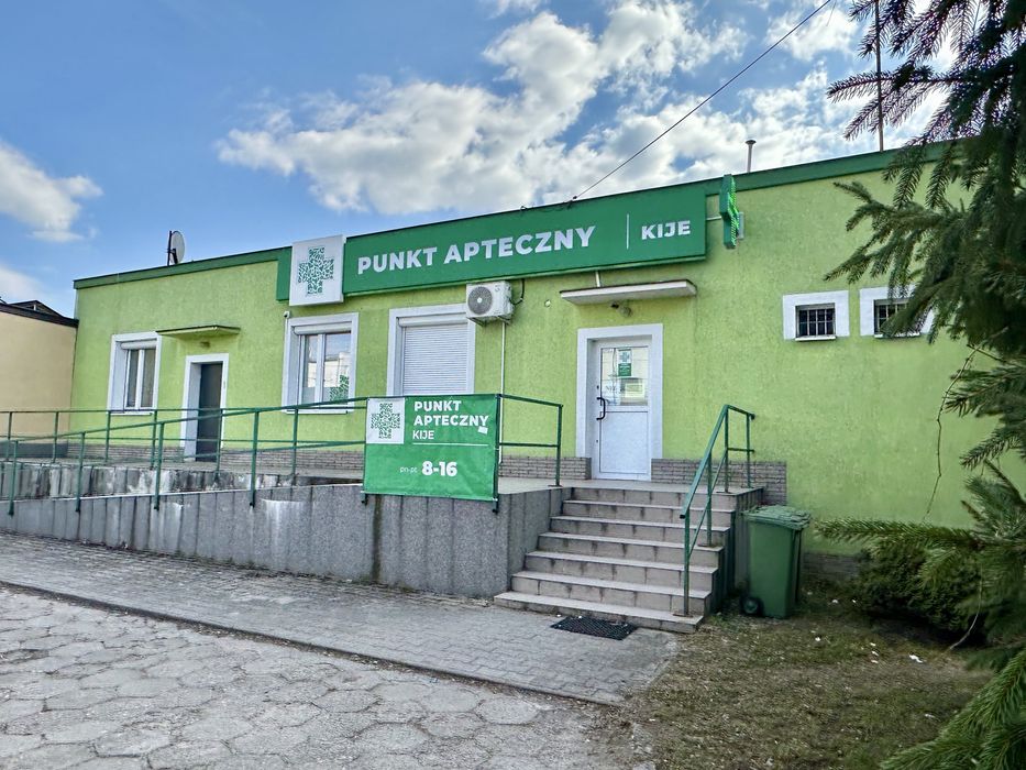 Budynek usługowo-mieszkalny | lokal pod aptekę + mieszkanie | 166,5m2