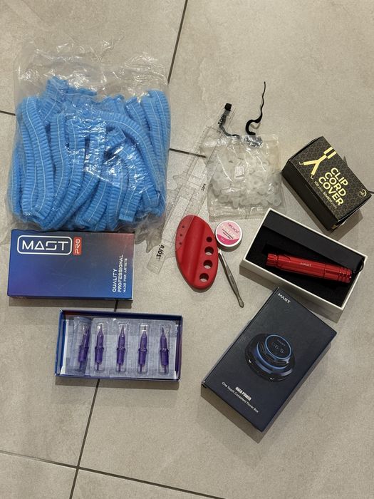 Машинка и блок питания Mast Pro 10