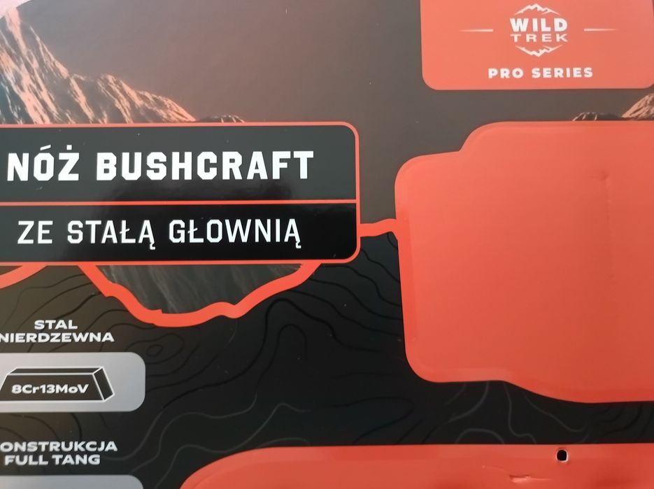 Nóż bushcraft survival