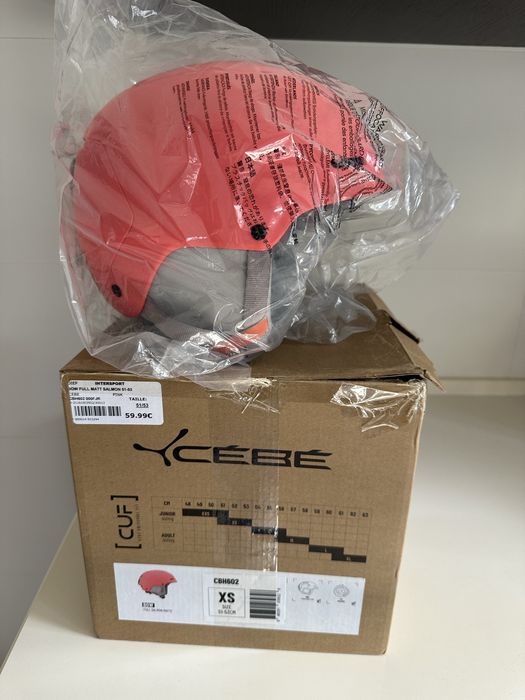 Capacete Ski e Snowboard tamanho XS NOVO  Tamanho 51-53 cm