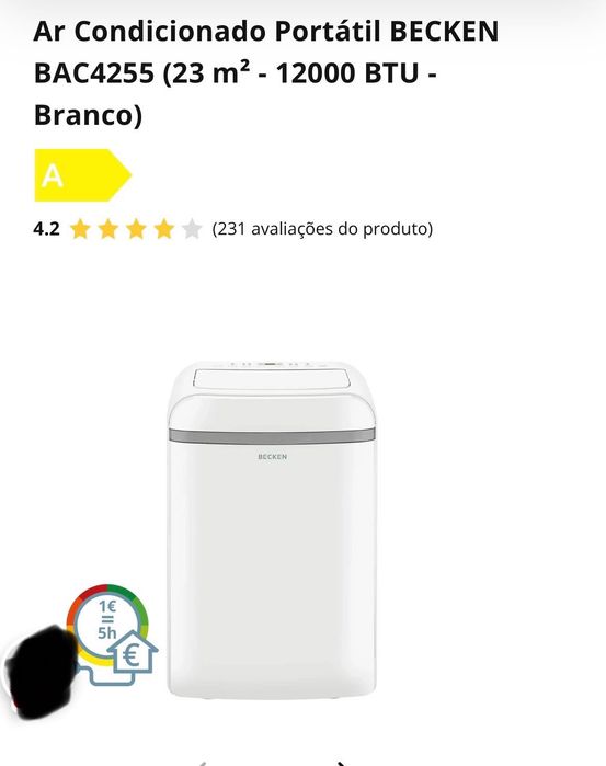 Ac portátil BECKEN BAC4255wh