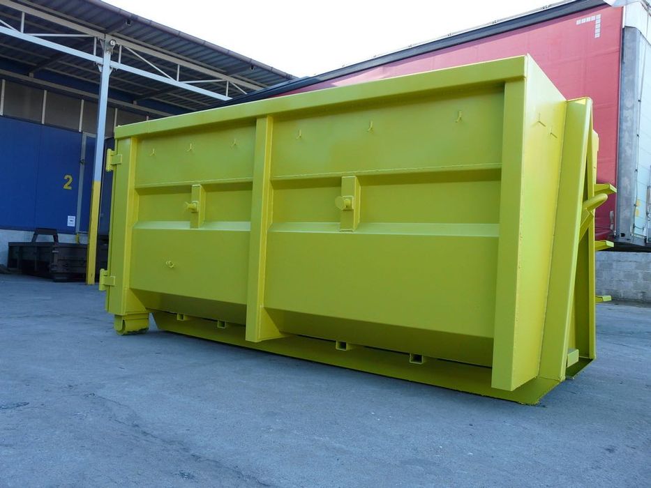 KP 10 otwarty śmietnik kontener hakowy bramowy odpady
