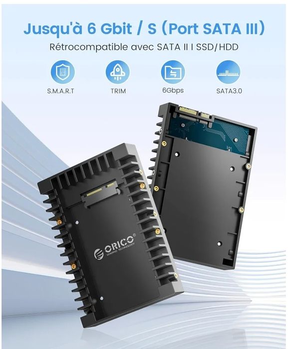 Адаптер-кишеня,фрейм, рамка SSD SATA 2,5 для мережевого сховища