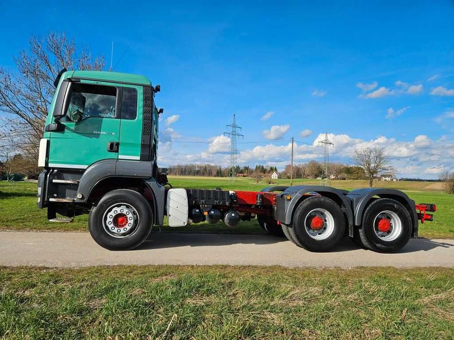Шасі MAN TGS 26.440 під кран маніпулятор чи лісовоз кузов 5.6м 6х4