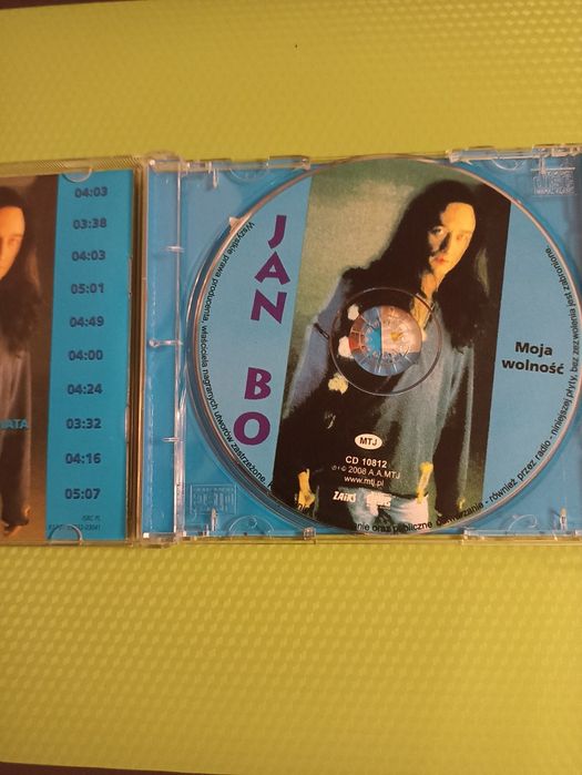 JAN BO  moja wolność płyta CD