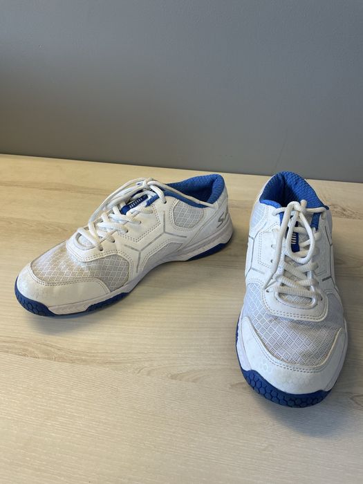 Salming Rival SR White Supersonic Buty Halowe