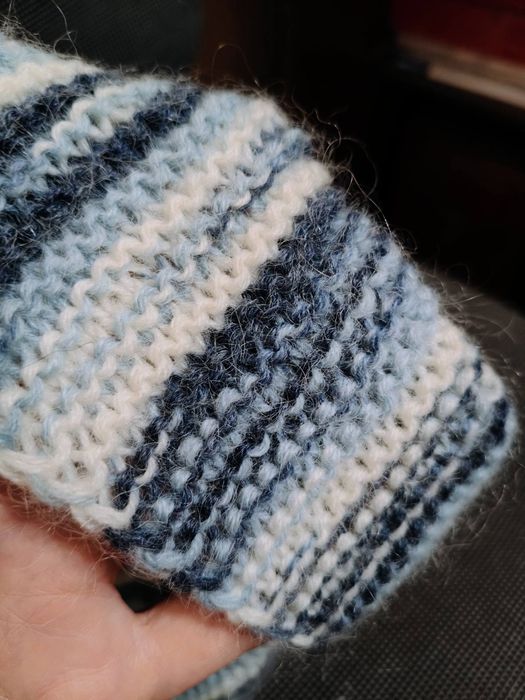 Вязаный шарф снуд хомут манишка горжетка Ручная работа