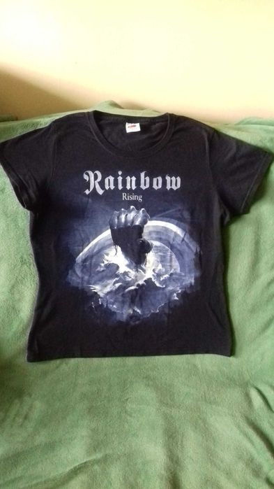 Koszulka damska muzyczna Rainbow.