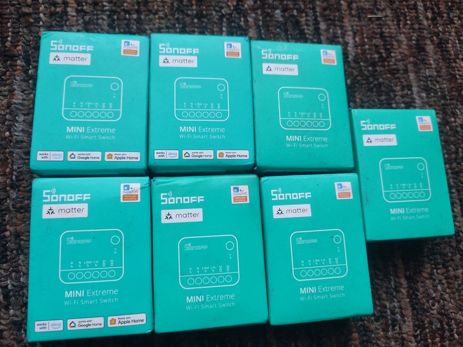 Smart przełącznik WiFi SONOFF MINIR4M Matter Alexa Google Home