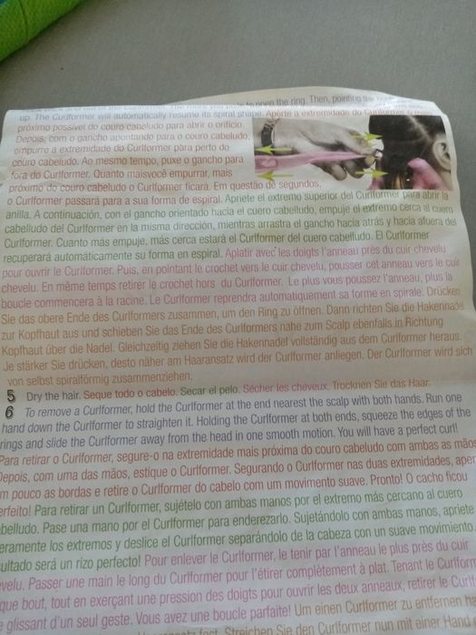 Curlformers ,rolos em pirâmide